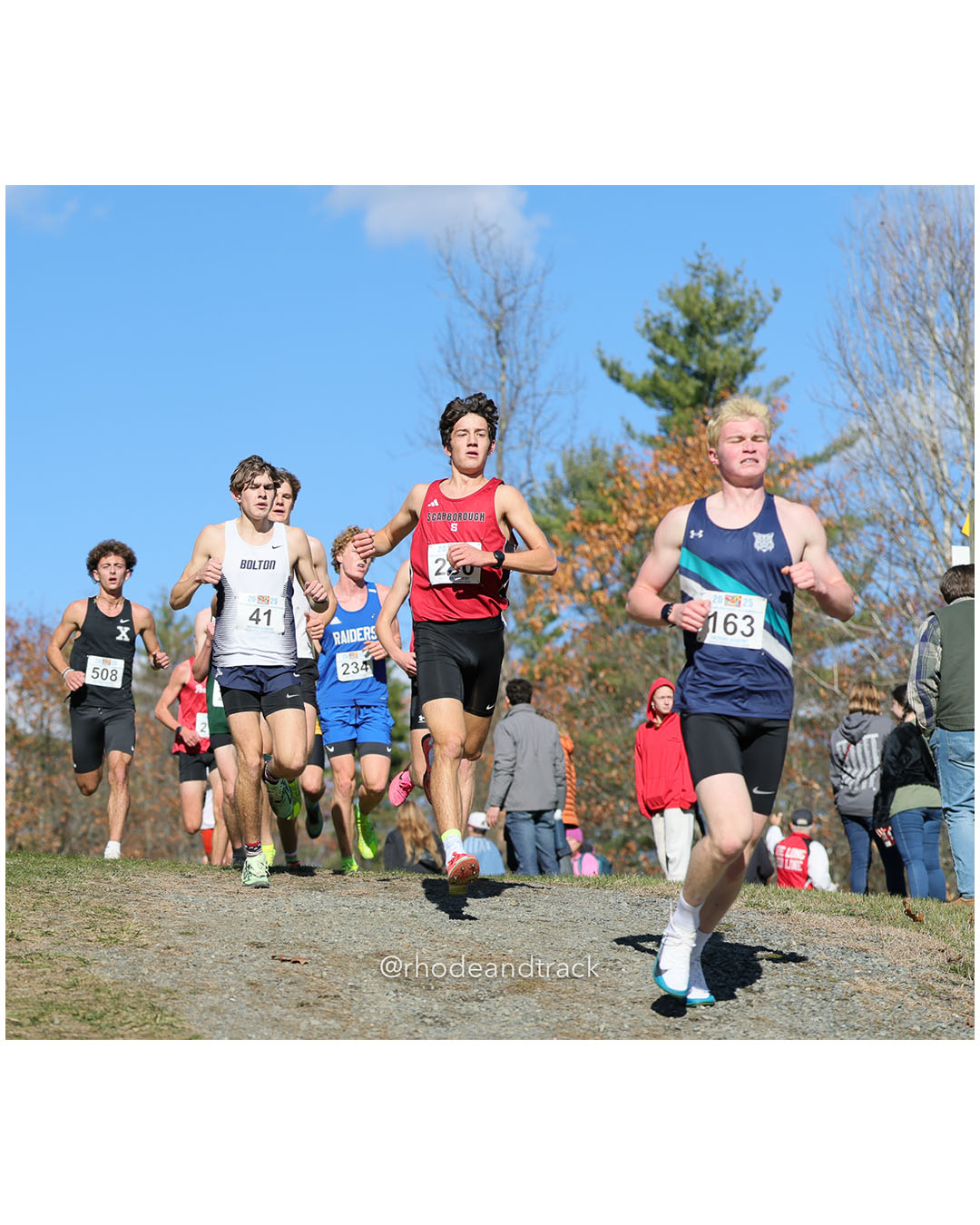 Cole Page, U-32 High School (Uhsd #32), P202, 19:03.14 - New England Cross Country State Championship - Thetford Vt - November 8, 2025 File: ./dir-2-Boys-Championship/251108-2025-New England-Cross-Country-Championships-Thetford-VT-489-296A8392.jpg Cole Page, U-32 High School (Uhsd #32), P202, 19:03.14 - New England Cross Country State Championship - Thetford Vt - November 8, 2025 – 20…